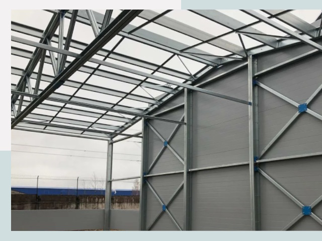 Каркасные ангары от СтальСтрой-Втс по цене от 609 руб.