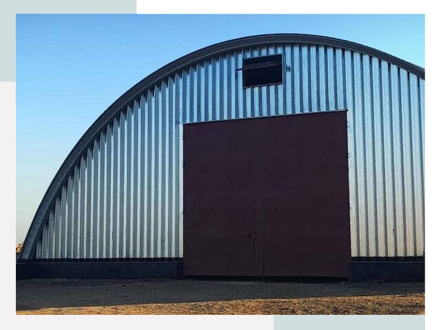 Бескаркасные ангары в Вятских Поляне