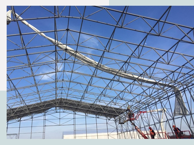 Шатровые ангары от 609 руб. в Вятских Поляне и Кировской области