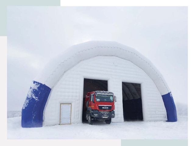 Мобильные ангары в Вятских Поляне