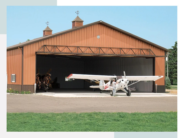 Ангары для самолетов в Вятских Поляне