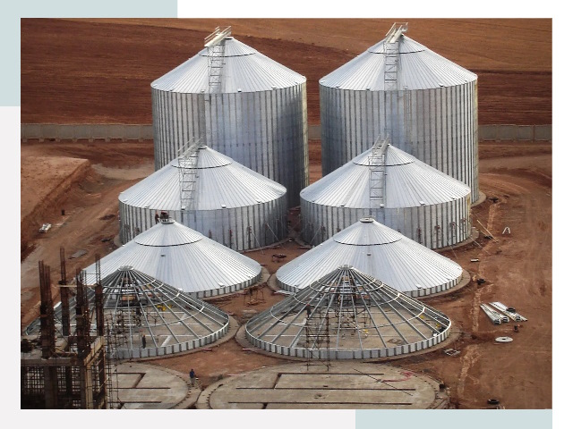 Строительство зерновых силосов в Вятских Поляне