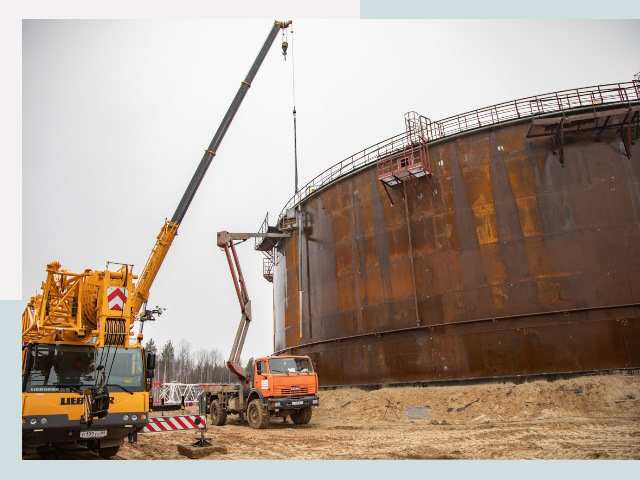 Монтаж резервуаров в Вятских Поляне от 609 руб. за м³