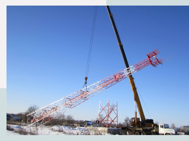 Строительство башен связи в Вятских Поляне от 609 руб.