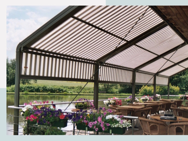 Элегантные навесы для кафе от 609 руб в Вятские Поляны