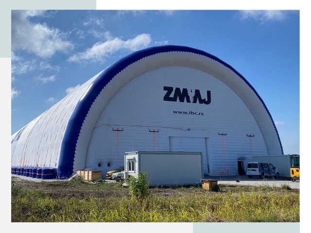 Брендирование ангаров в Вятских Поляне