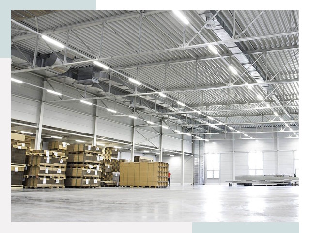 Освещение ангаров в Вятских Поляне