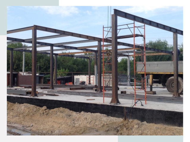 Фундамент для ангаров в Вятских Поляне