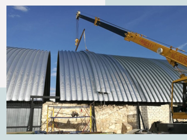 Реконструкция ангаров в Вятских Поляне от 609 руб.