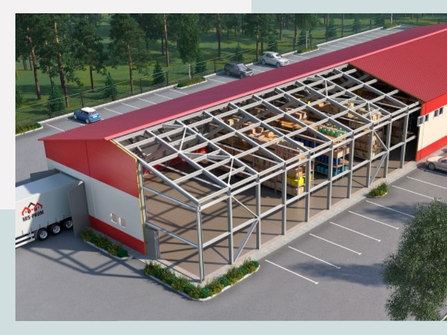 Проектирование ангаров в Вятских Поляне от 609 руб.