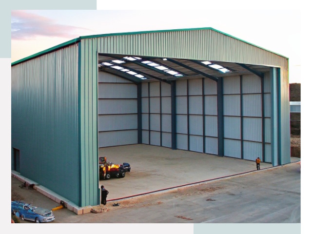 Строительство ангаров в Вятских Поляне