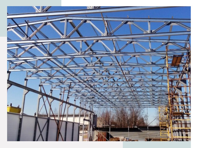 Металлокаркасы для складов в Вятских Поляне