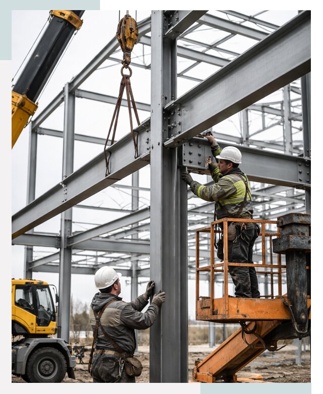 Изготовление металлокаркасов зданий в Вятских Поляне от 4568 р. СтальСтрой-Втс
